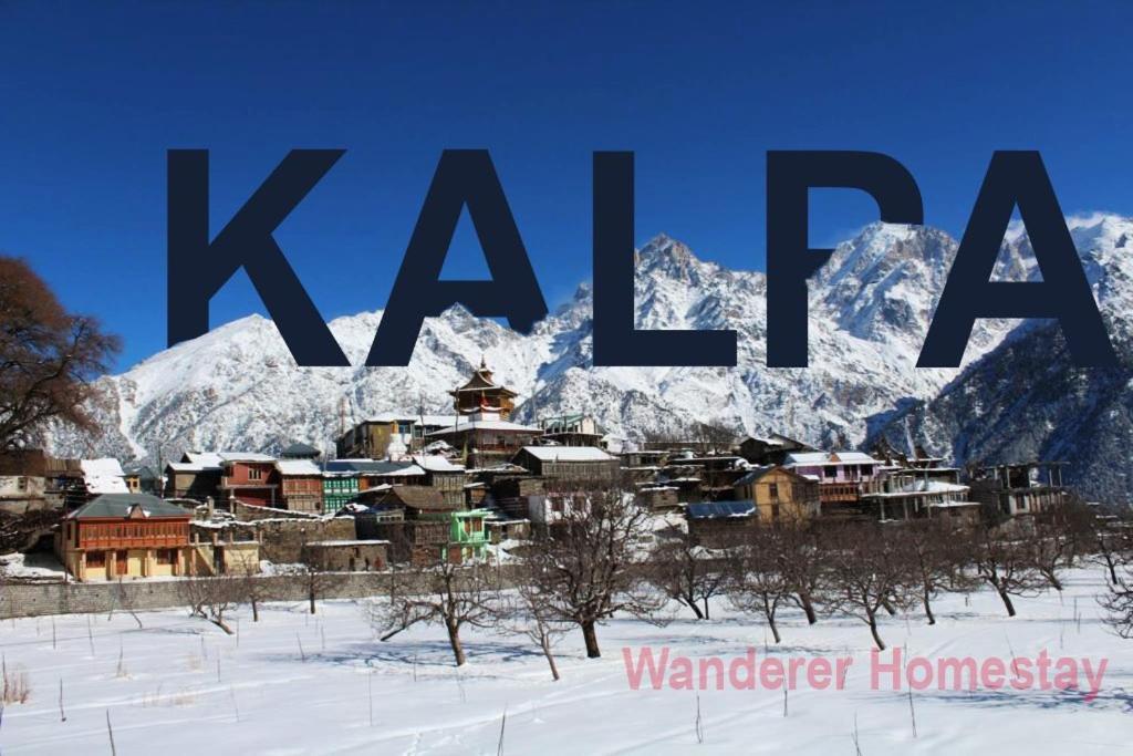 Wanderers Homestay -All Mountain Facing Rooms Kalpa Exteriör bild